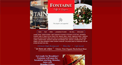 Desktop Screenshot of fontainecaffe.com