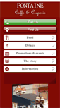 Mobile Screenshot of fontainecaffe.com